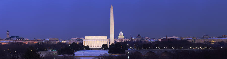 Panorama of Washington DC Photograph by Veni