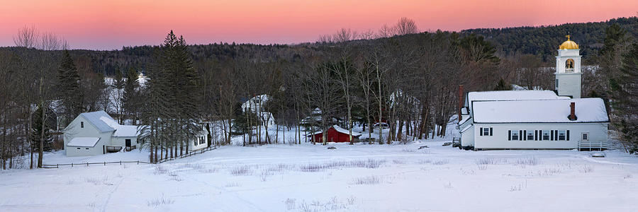 Panorama of Waterford Village Photograph by Darylann Leonard Photography