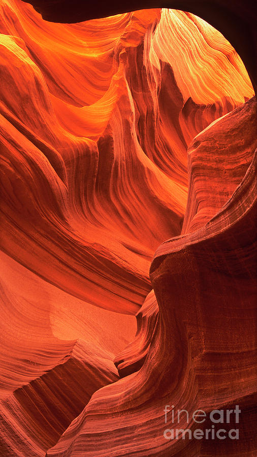 Panorama Slot Canyon Abstract Arizona  Photograph by Dave Welling