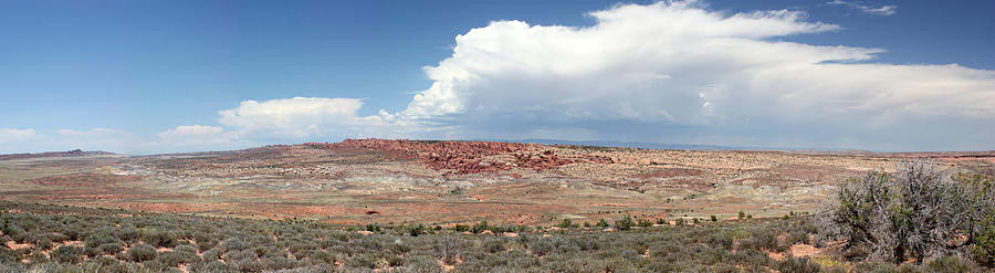 Panorama View Arches National Park Photograph by Mary Bedy