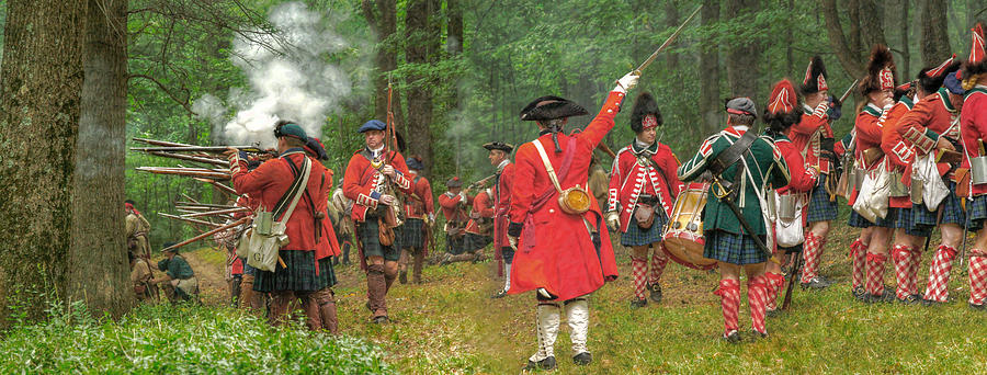 Panoramic Battle of Bushy Run Photograph by Randy Steele - Fine Art America