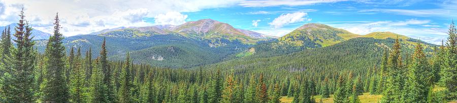 Panoramic Boreas Pass Photograph by Lanita Williams