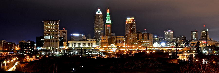 Panoramic Cleveland Photograph