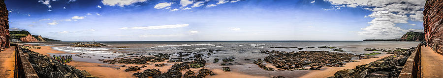 Panoramic Coast Photograph by Chris Smith