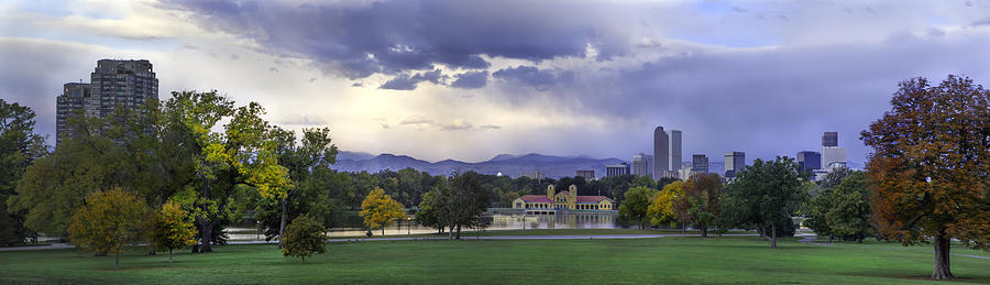 Panoramic Denver Photograph by Kristal Kraft