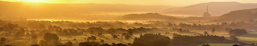 Panoramic Golden Sunrise, Peak Photograph by John Finney Photography