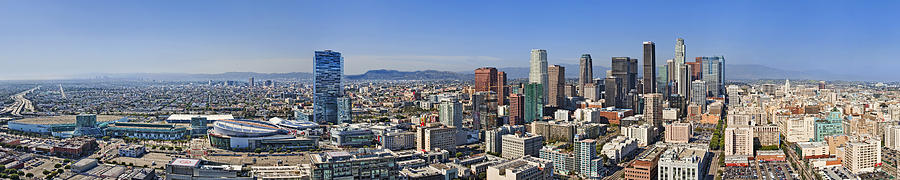 Panoramic Los Angeles Photograph by Kelley King