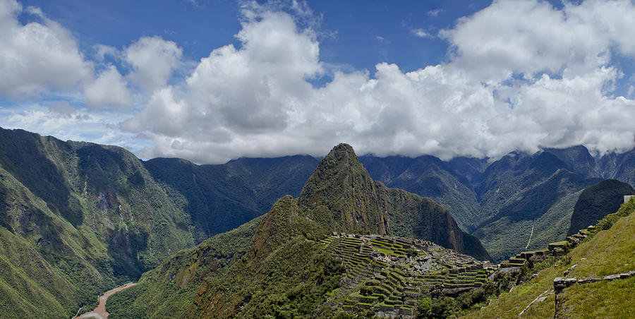 Panoramic Machu Picchu Photograph by Brian Kamprath