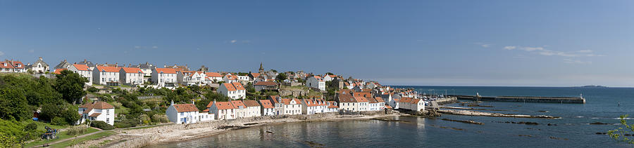 Panoramic of Pitenweem Fife Photograph by Jeremy Voisey
