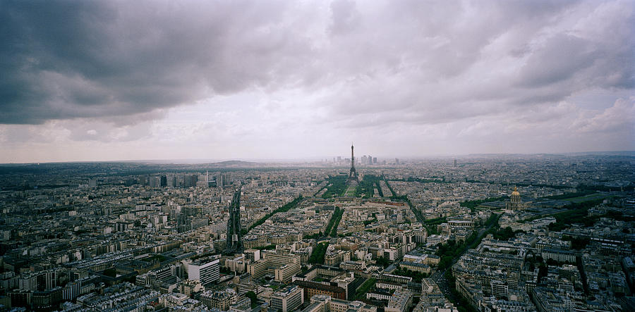 Panoramic Paris Photograph by Shaun Higson