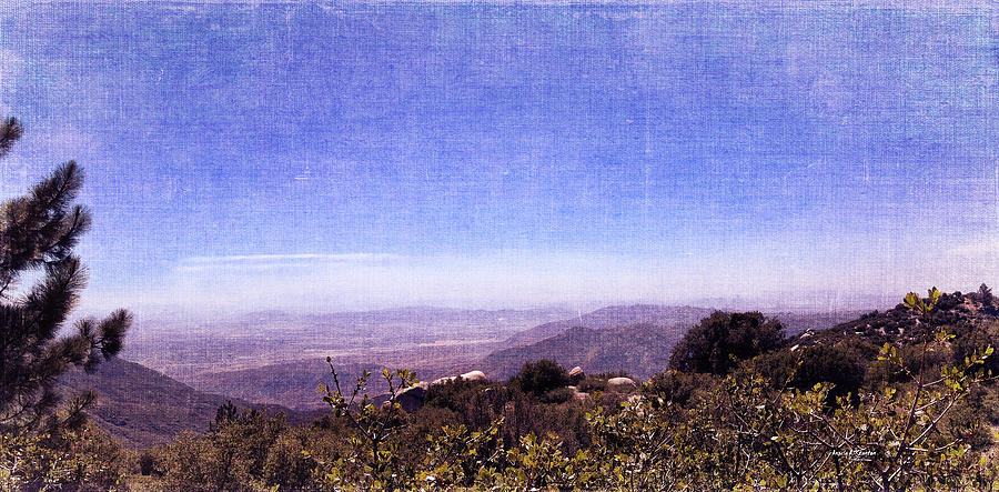 Panoramic View From Idyllwild Photograph