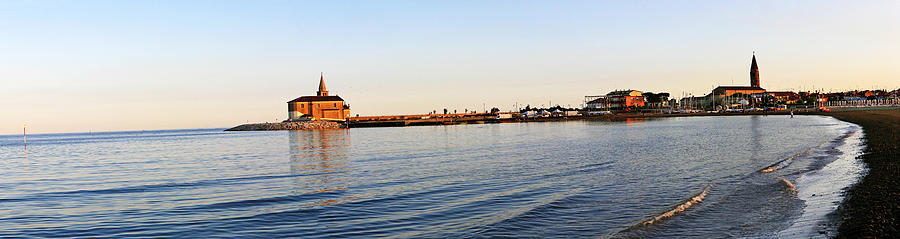 Panoramic view, Landscape of Caorle, Veneto, Italy Photograph by LuigiConsiglio
