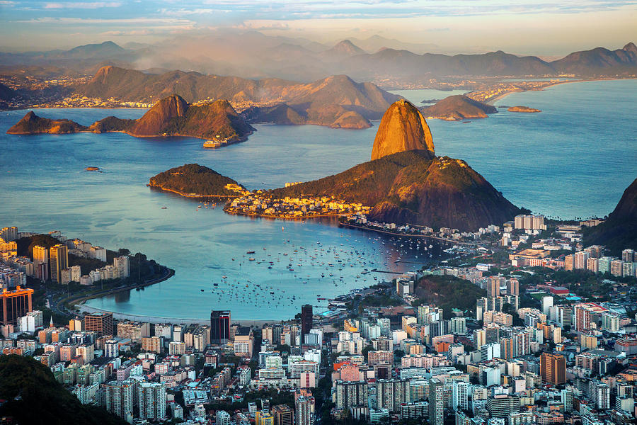 Panoramic View Of Rio De Janeiro Photograph by Gonzalo Azumendi