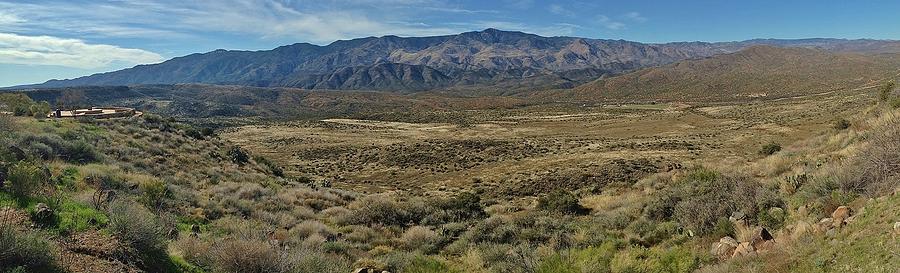 Panoramic view of Sunset Point Arizona Photograph by Bruce Bley
