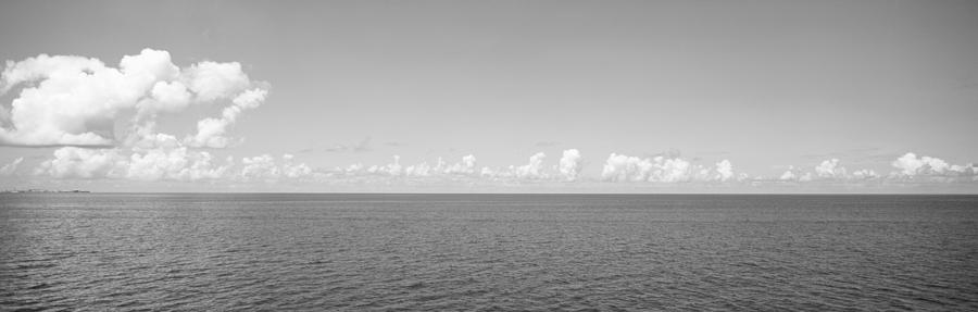 Black And White Photograph - Panoramic View Of The Ocean, Atlantic by Panoramic Images