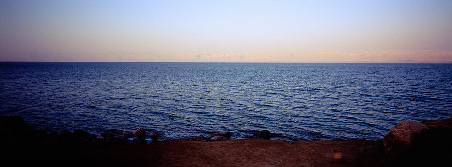 Nature Photograph - Panoramic View Of The Sea, Dead Sea by Panoramic Images
