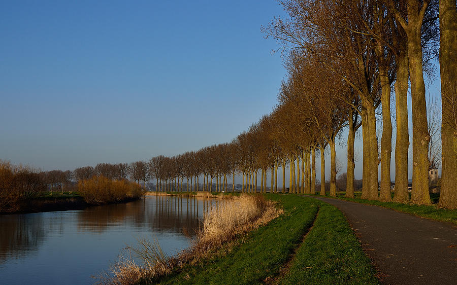 Panoramic View On Pottes - Belgium Photograph