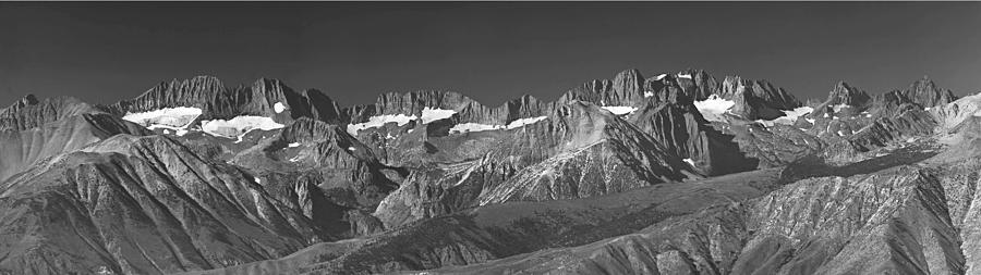 4M6475-BW-E-Panorma Palisade Group BW Photograph by Ed  Cooper Photography