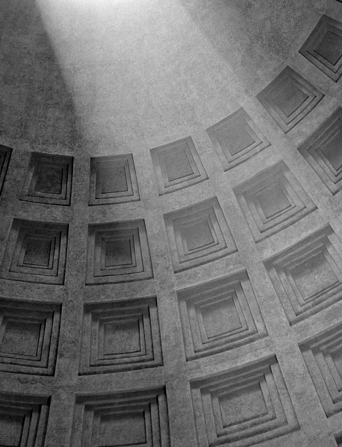 Pantheon Ceiling Photograph by Michael Kirk