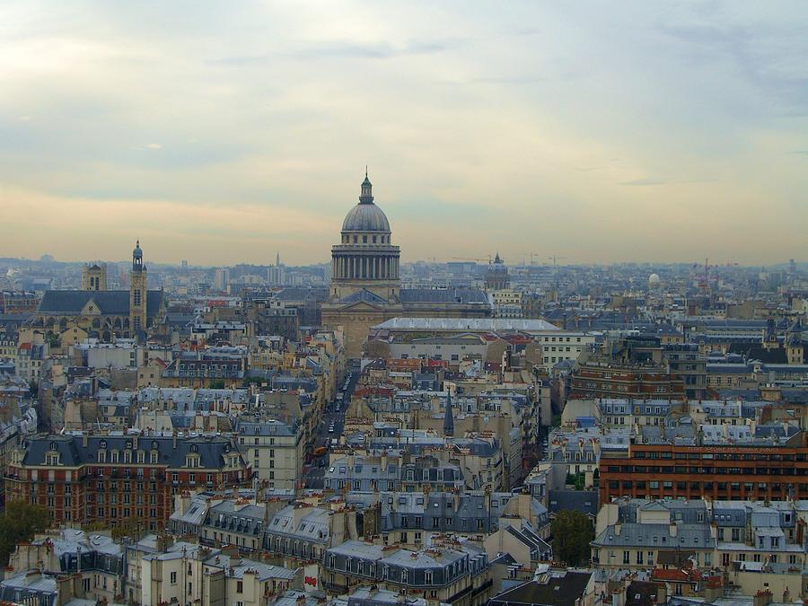 Pantheon In Paris Photograph