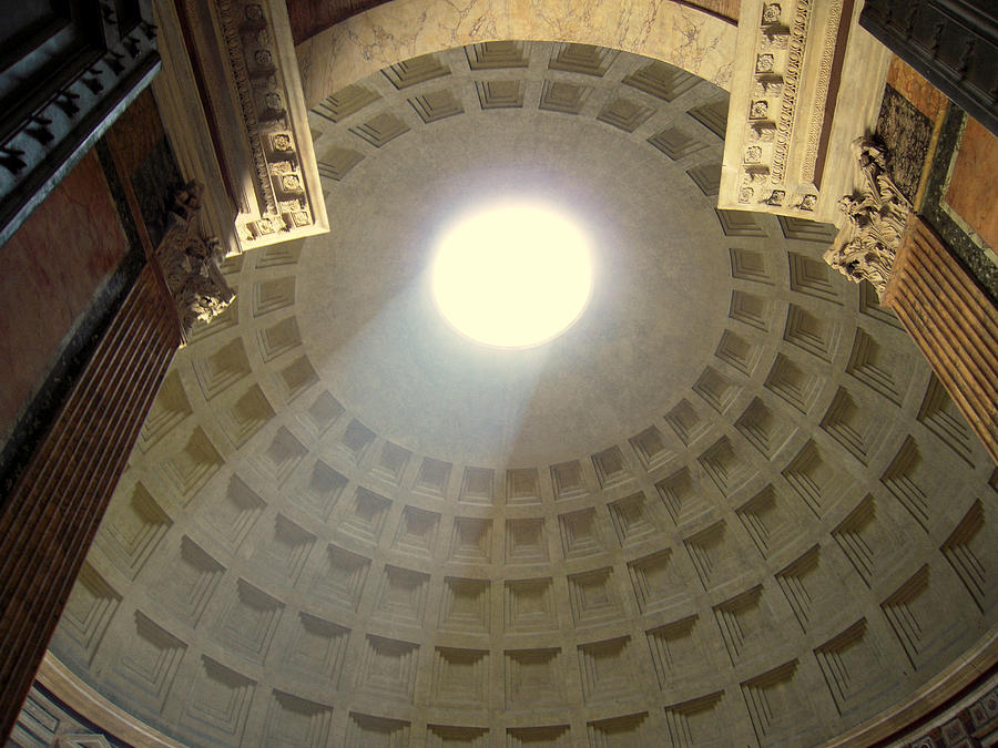 Pantheon Rome Photograph by Jolly Van der Velden