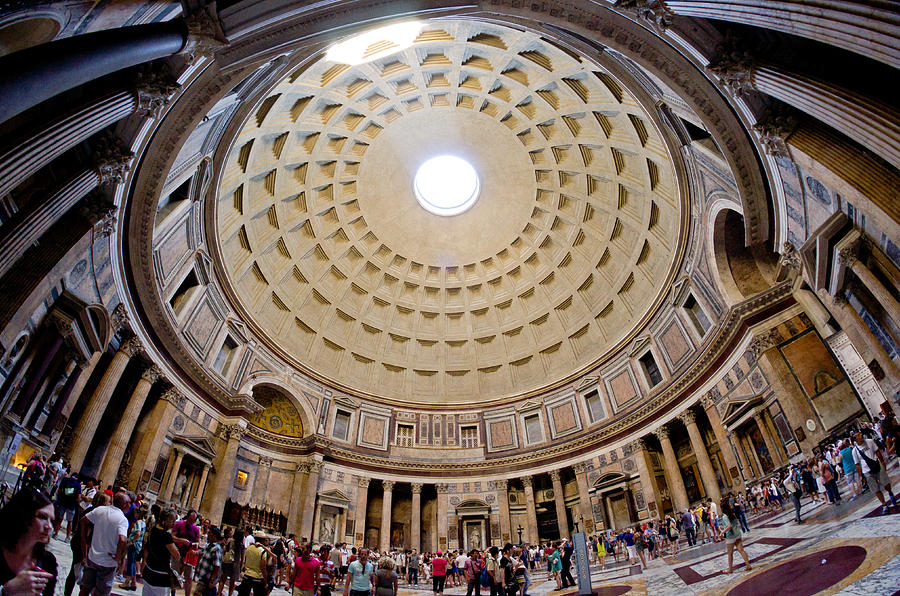 Pantheon Photograph by Pablo Lopez