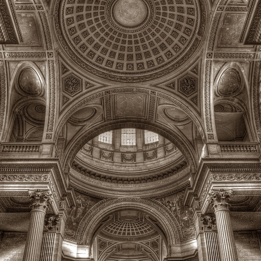 Pantheon Vault Photograph by Michael Kirk