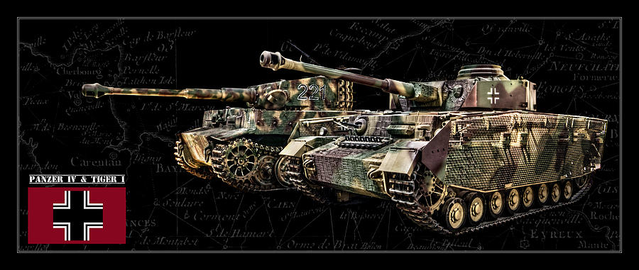 Panzer IV and Tiger Tanks BK BG Photograph by Weston Westmoreland