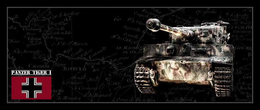 Panzer Tiger I Front BK BG Photograph by Weston Westmoreland