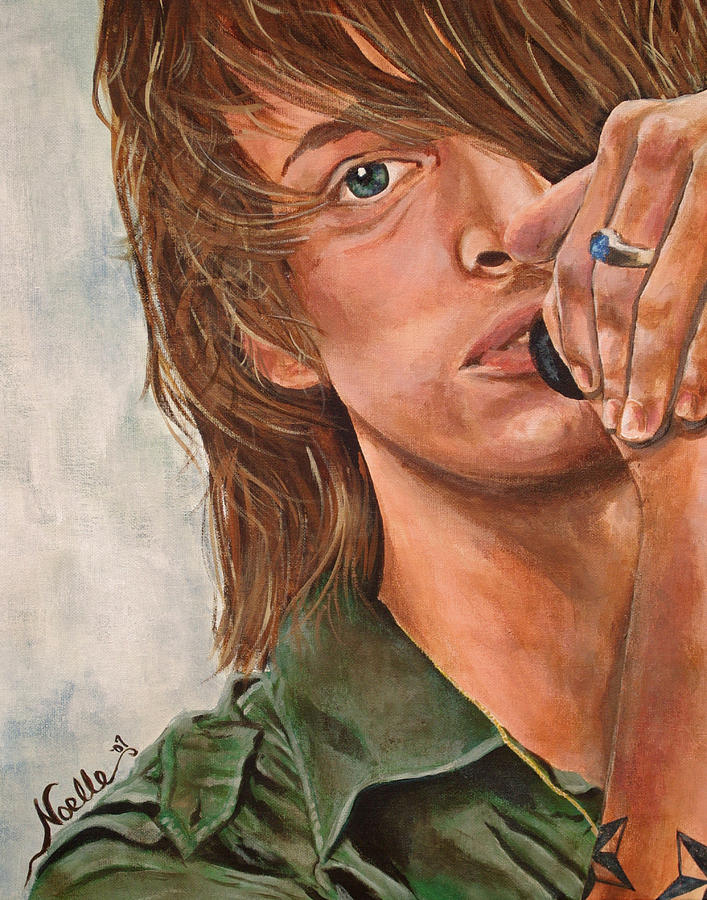 Paolo Nutini Painting - Paolo by Noelle Rollins
