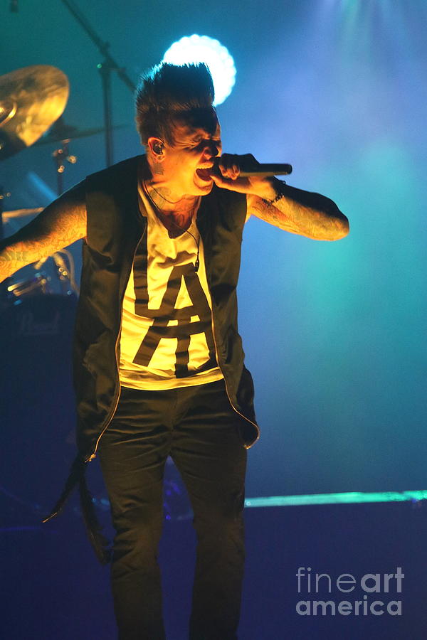 Papa Roach - Jacoby Shaddix #1 Photograph by Concert Photos - Fine Art ...