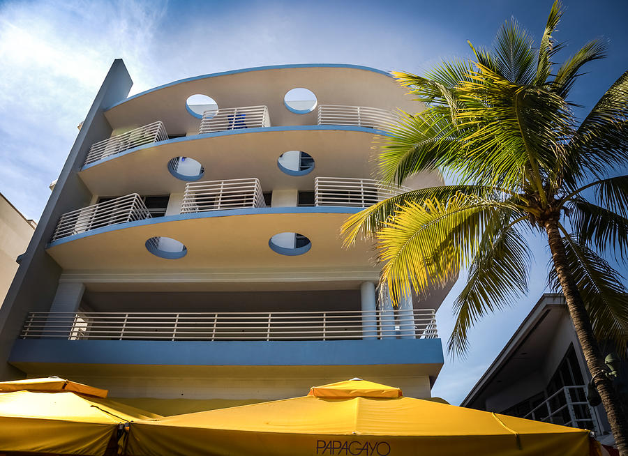 Architecture Photograph - CONGRESS HOTEL of SOUTH BEACH by Karen Wiles