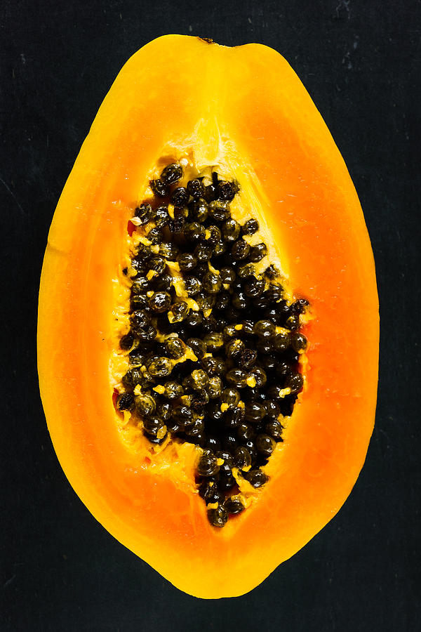Papaya Photograph by Marco Oliveira