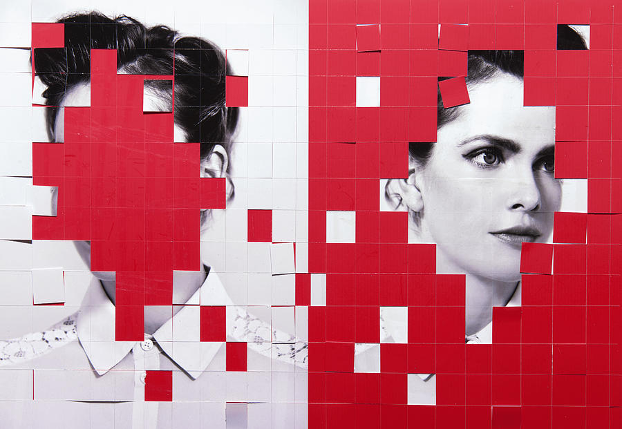 Paper Collage Of Woman Photograph by Tara Moore Paper Collage Of Woman Photograph by Tara Moore