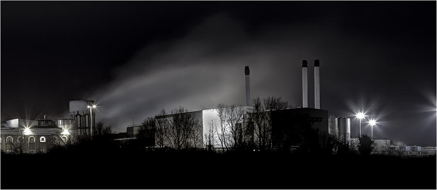 Paper Mill in Black and White Photograph by Nigel Jones - Fine Art America