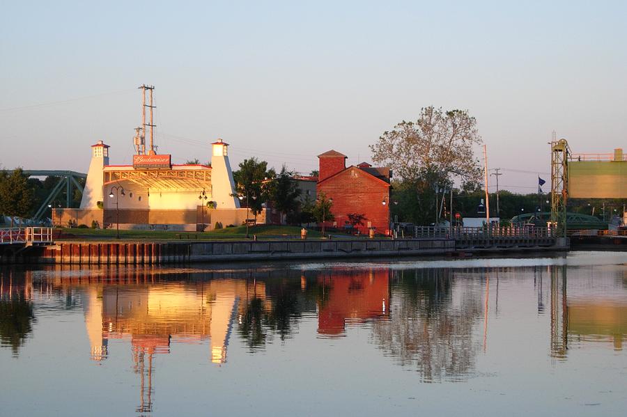 Paper Mill Island at Sunset Photograph by Marianne Miles Pixels
