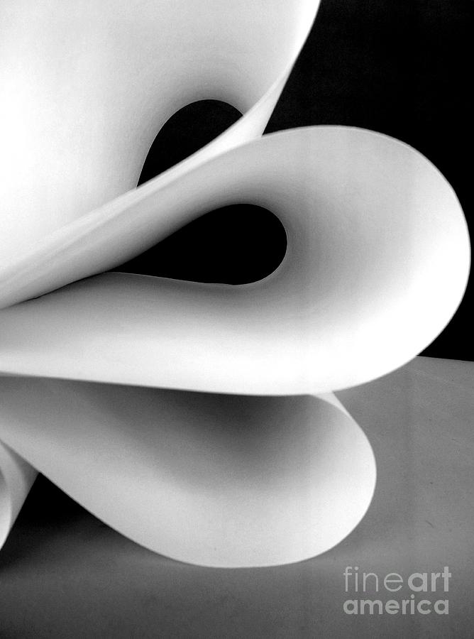 Paper Shapes Photograph by Clare Bevan