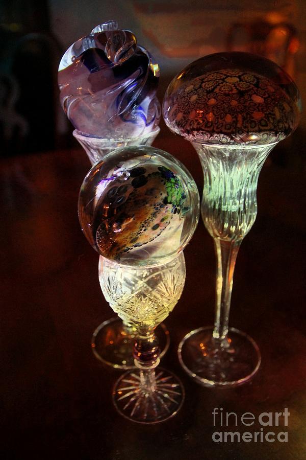 Still Life Photograph - Paperweight Parfaits by Anne Pendred