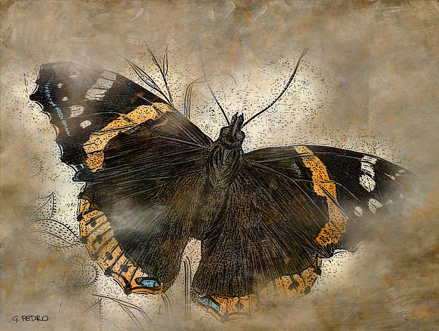 Papillon 2 Painting by George Pedro