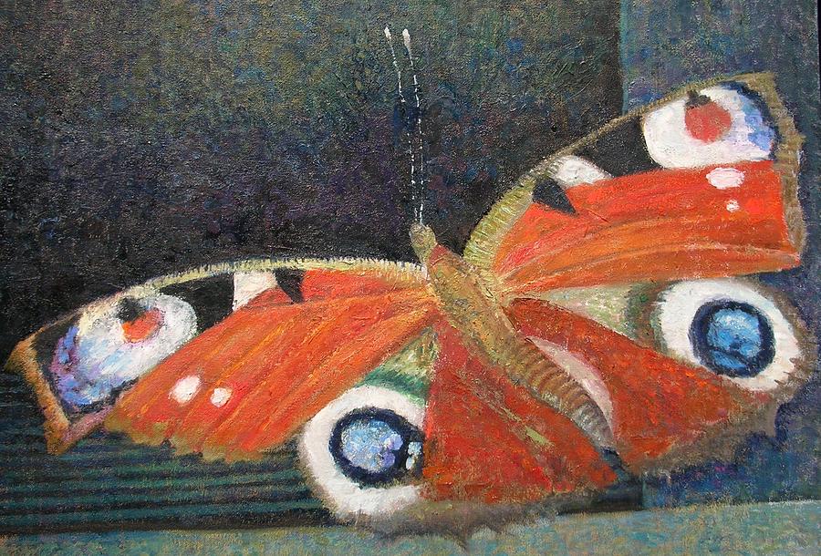 Papillon, 2013, Oil On Canvas Photograph by Ruth Addinall