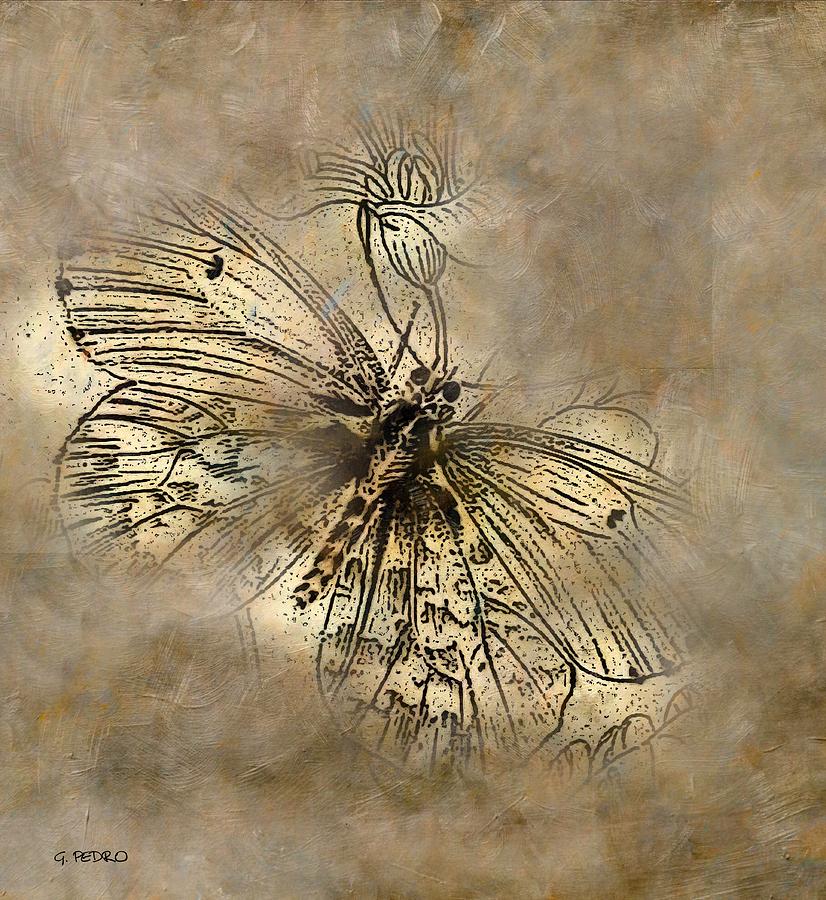 Papillon 4 Painting by George Pedro