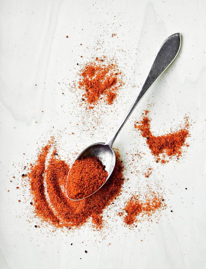 Paprika Powder In A Spoon Photograph by Natalia Ganelin