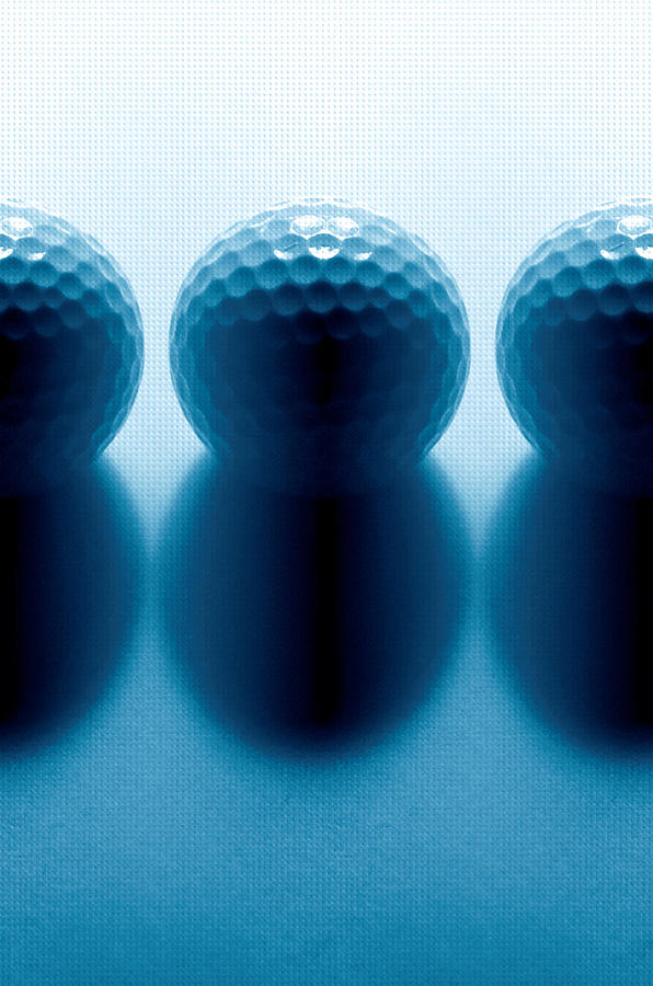 Golf Photograph - Par 3...golf Balls by Tom Druin