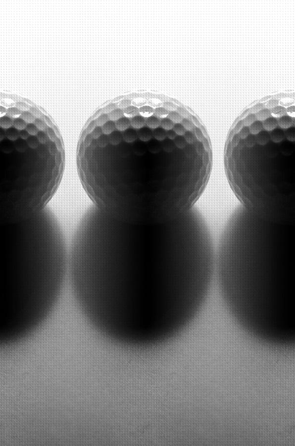 Black And White Photograph - Par 3...golf by Tom Druin