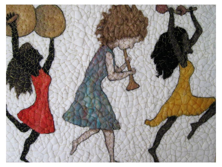 Music Tapestry - Textile - Parade  by Bonnie Nash
