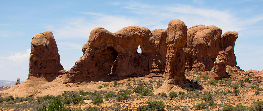 Arches National Park Photograph - Parade of Elephants by Roger Burkart