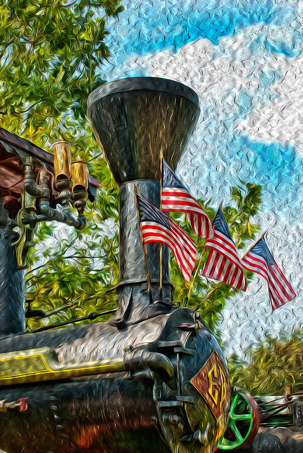 Flag Photograph - Parade Ready by Paul W Faust -  Impressions of Light