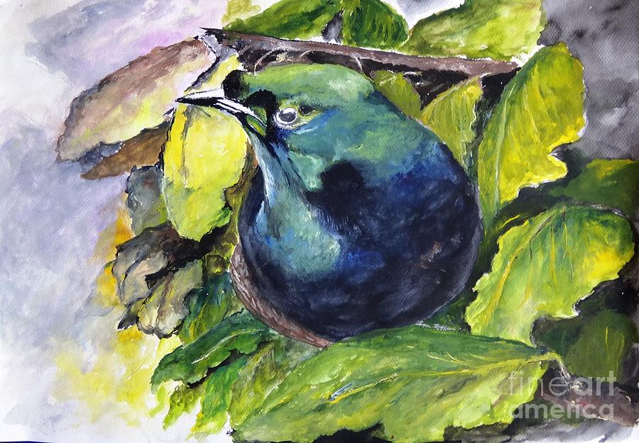 Paradise Painting - Paradise Bird by Jason Sentuf