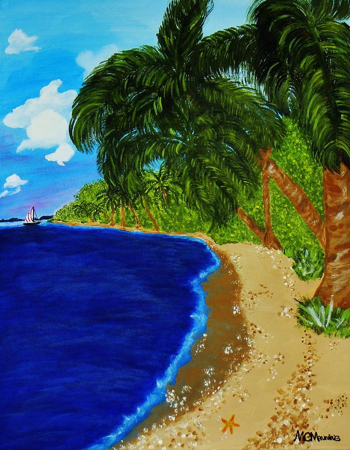 Paradise Painting by Celeste Manning