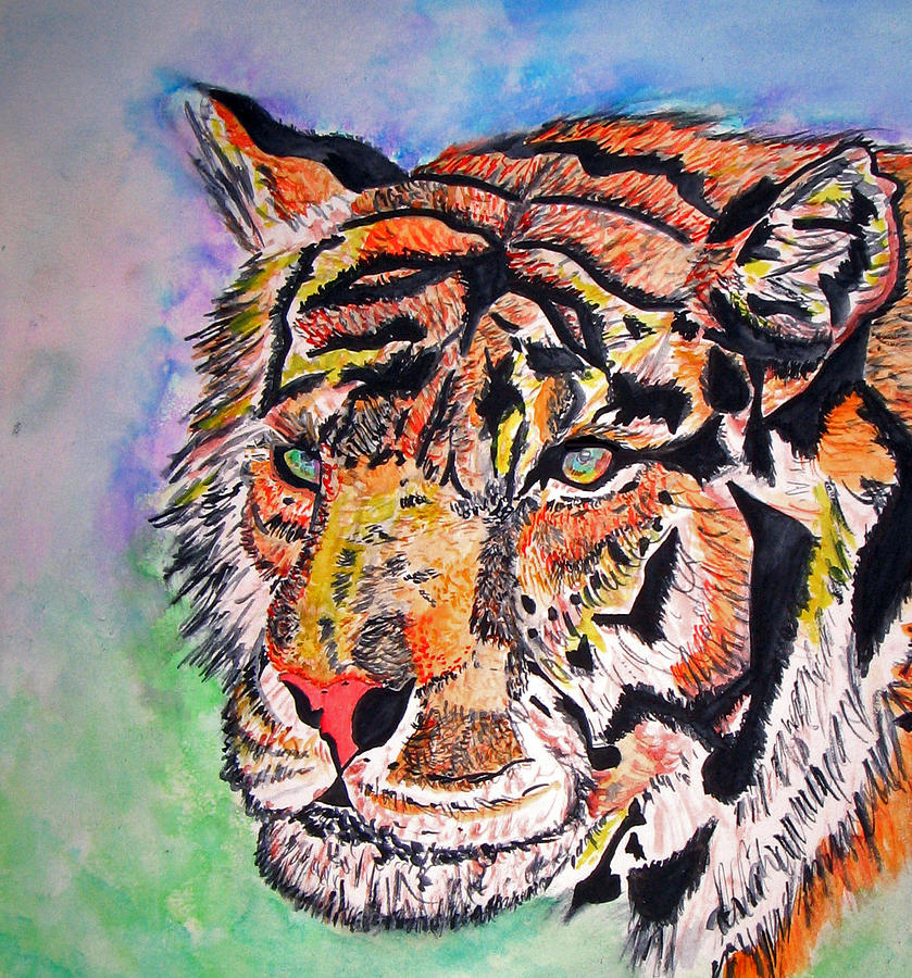 Abstract Painting - Paradise Dream by Crystal Hubbard Abstract Painting - Paradise Dream by Crystal Hubbard